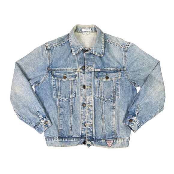 Vintage Georges Marciano for GUESS Denim Jacket - Size Large - Picture 1 of 10